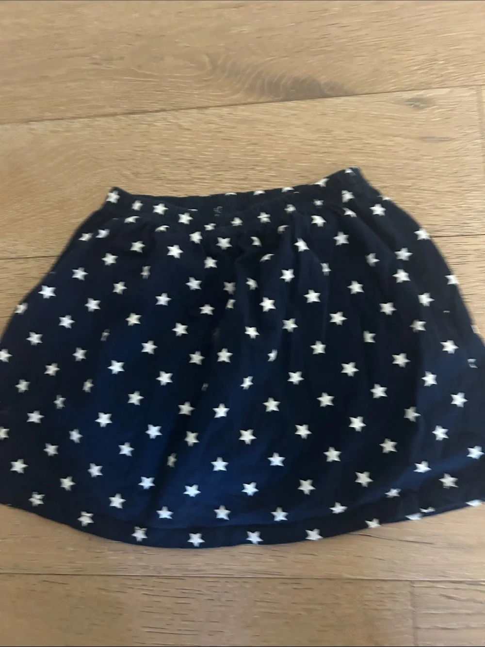 Carter's Navy Skirt with White Star Print